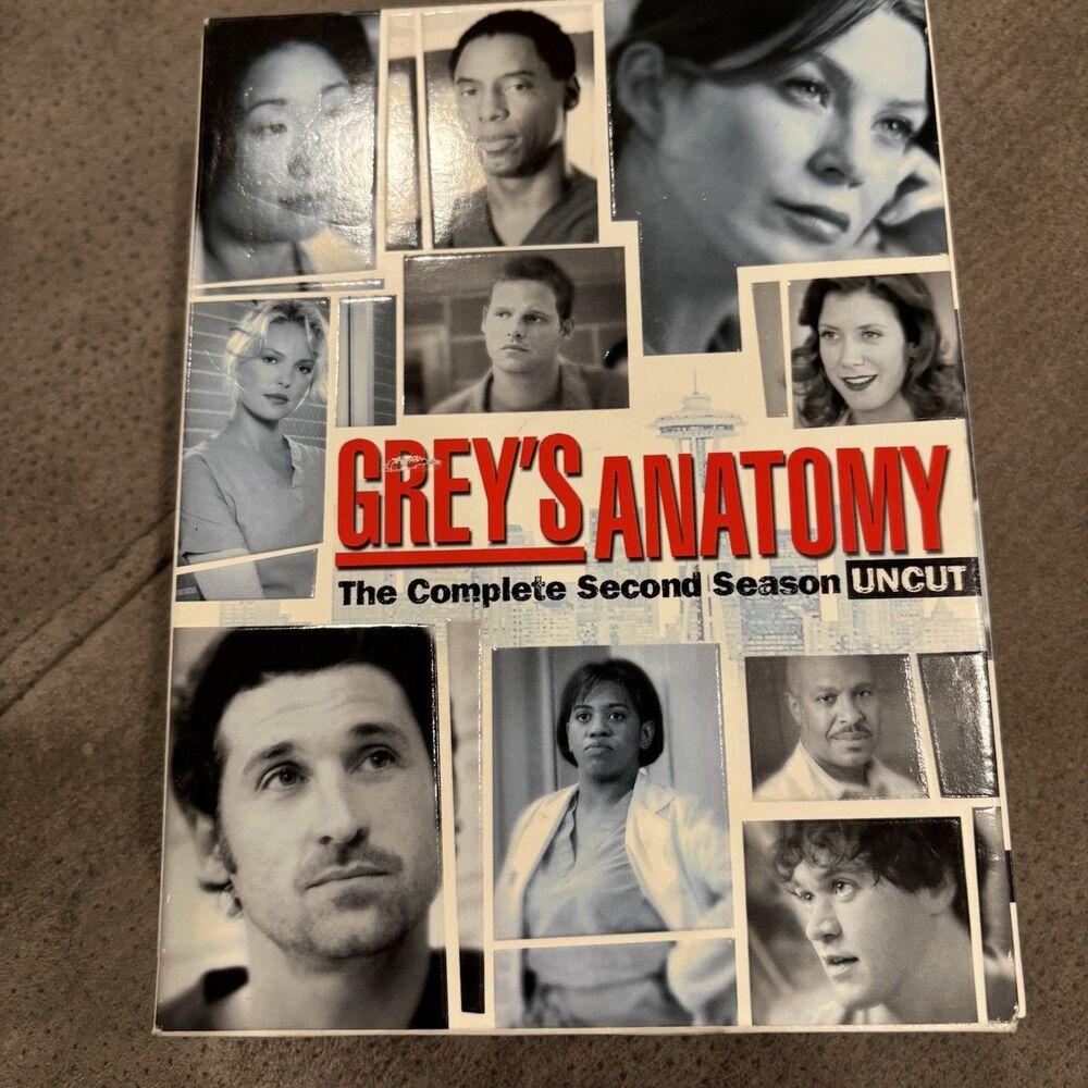Grey’s Anatomy: Complete Second Season Uncut (DVD, 2006,6-Disc Set)